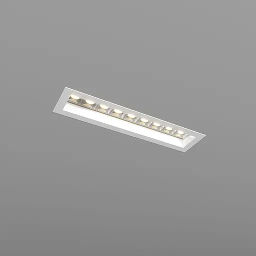 Встраиваемый светильник Skarlat RSL74166 9x2W WH+GD 3000K