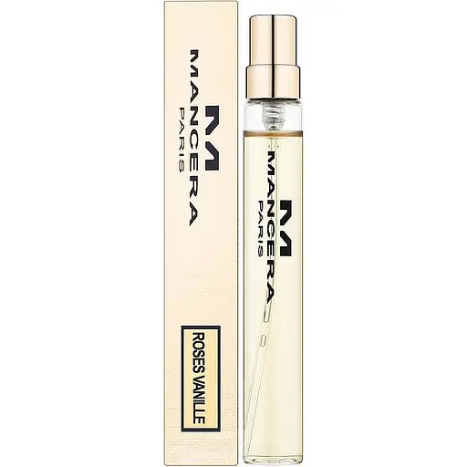 Парфюмированная вода оригинал Mancera Roses Vanille 8 мл - фото 1