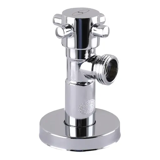 Кран напівобертовий кутовий Solomon 1/2″х3/4″ Retro 7077 000004158 - фото 1