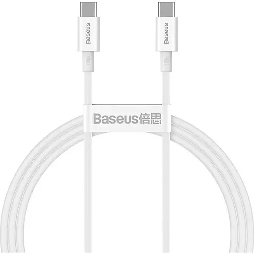 Кабель Baseus Superior Series Fast Charging USB-С to USB-С 100W 2m White (CATYS-C02) [151856]