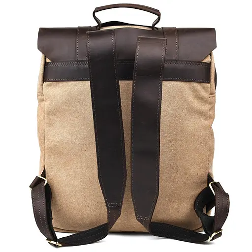 Кожаный женский рюкзак TARWA 32х40х11 см nsa0001411 - фото 5