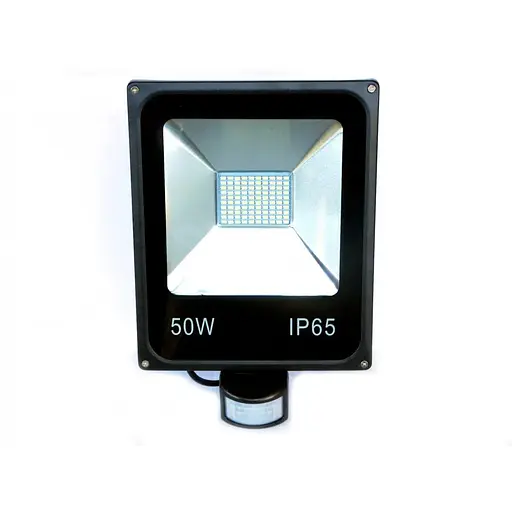 Прожектор Brille LED с датчиком движения IP65 HL-13P/50W NW