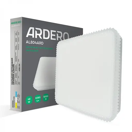 Светильник светодиодный Ardero AL804ARD накладной 48W 5000K (80183) - фото 2
