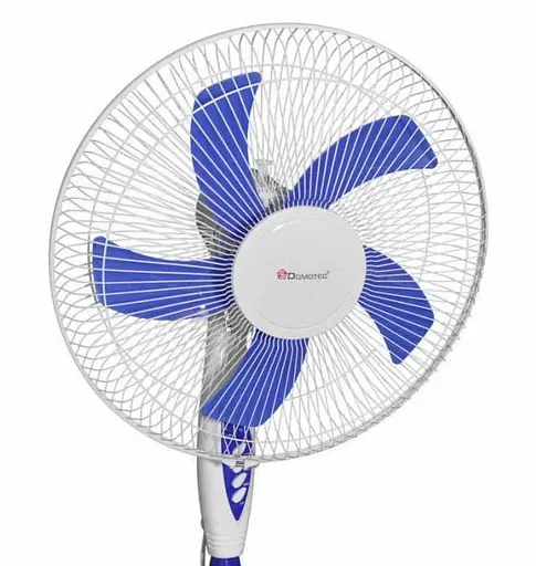 Напольный поворотный универсальный вентилятор DOMOTEC MS-1621 с защитной решеткой с пультом и таймером - фото 2
