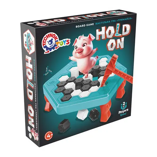 Детская настольная игра "Держись малыш" ТехноК 1324TXK 2 игрока - фото 1