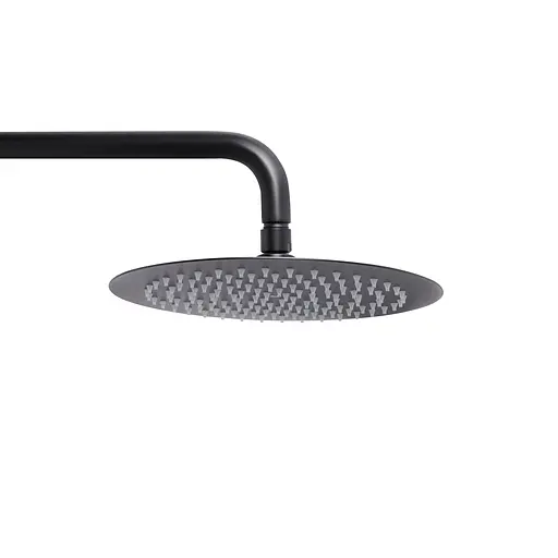 Душова система універсальна Qtap Scorpio на два споживача QTSCO51105OGB Black Matt, Чорний матовий - фото 4