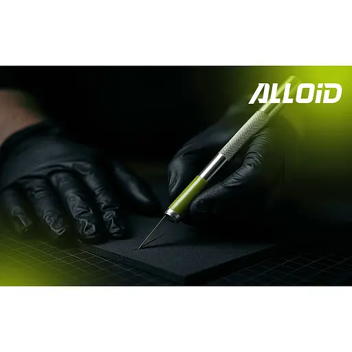 Ніж-скальпель для вирізання Alloid Building Tools SK5 зі змінними лезами (HA-1825) - фото 7
