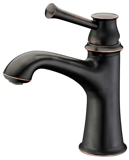 Змішувач для умивальника Imprese Podzima Zrala ZMK02170801 Чорний - фото 1