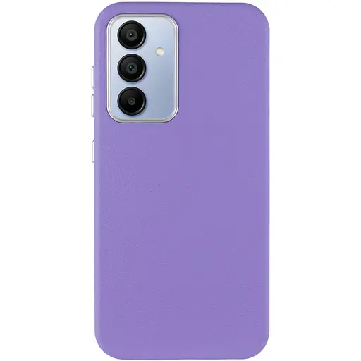 Чохол Epik шкіряний Leather Case Metal Buttons для Samsung Galaxy S24+/S25+ Light Purple - фото 2