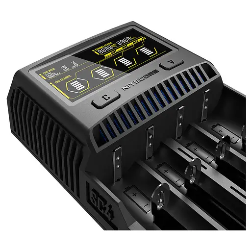 Зарядное устройство Nitecore SC4 для аккумуляторов (Ni-Cd Ni-Mh Li-Ion IMR LiFePO4) 220V-12V - фото 5