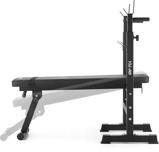 Лавка зі стійками для тренувань зі штангою Gymtek XL700 складана - фото 6