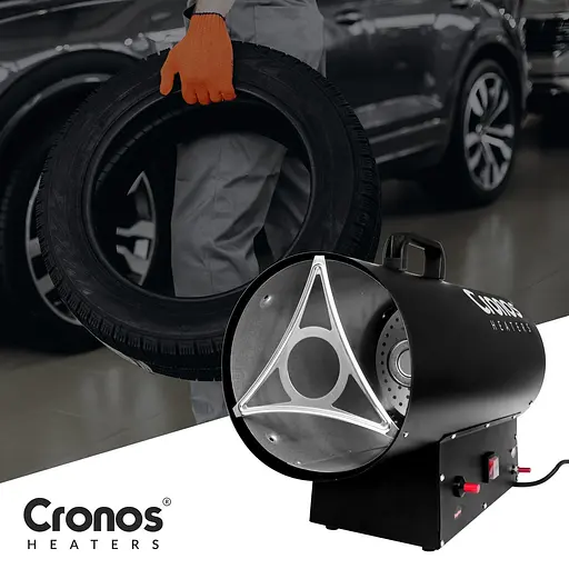 Теплова гармата Cronos TSG-30M газова 30 кВт + редуктор + шланг - фото 4