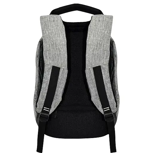 Рюкзак городской Semi Line 17 л серый/черный (8387) - фото 3