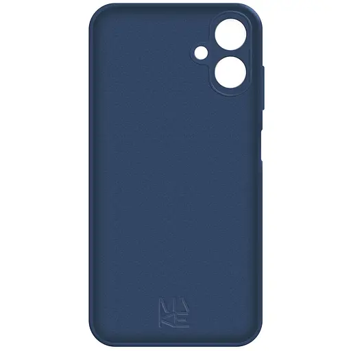 Чехол Make Samsung A07 Silicone Dark Blue - фото 5
