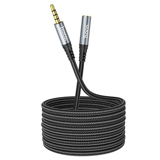 Подовжувач аудіокабелю Hoco UPA20 3.5 мм mini-jack довжина 2 м - фото 4