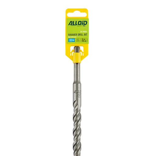 Бур по бетону Alloid Building Tools SDS-plus S4 16x450 мм (FH-16450) - фото 2