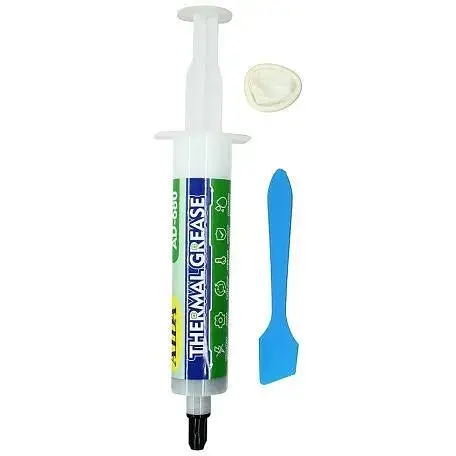 Термопаста силиконовая Aida AD-680, 20 gr в шприце теплопроводность 6.5 W/mK - фото 1