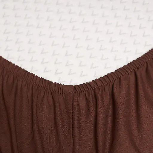 Простирадло на резинці Moon&Star Chocolate Dream Бязь Gold Люкс 150х190х20 см - фото 2