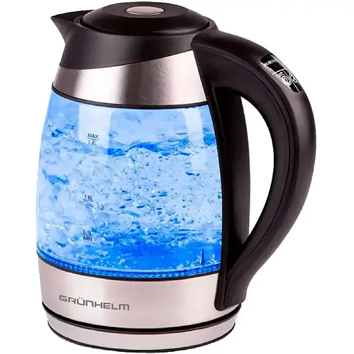 Электрочайник Grunhelm EKG-25012, 1.7 л 2200 Вт нержавейка (146655)
