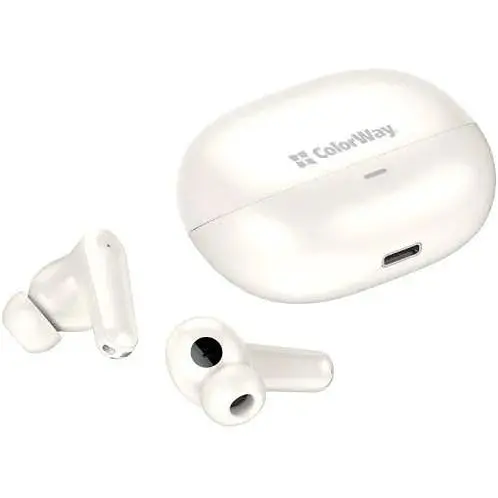 Наушники беспроводные ColorWay Earbuds TWS 1 Beige (CW-TWS1BE)