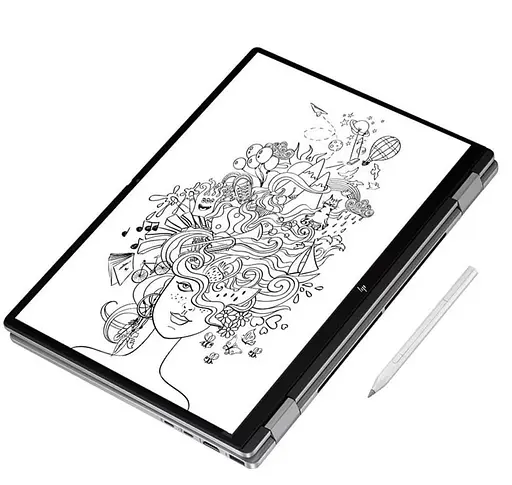 Ноутбук HP 14 OmniBook X Flip x360 14-fk0004ua 2048x1080 IPS Touch/Ryzen 5 AI 340/16GB/512SSD/UMA/W11H/Grey (C3VD1EA) - фото 6