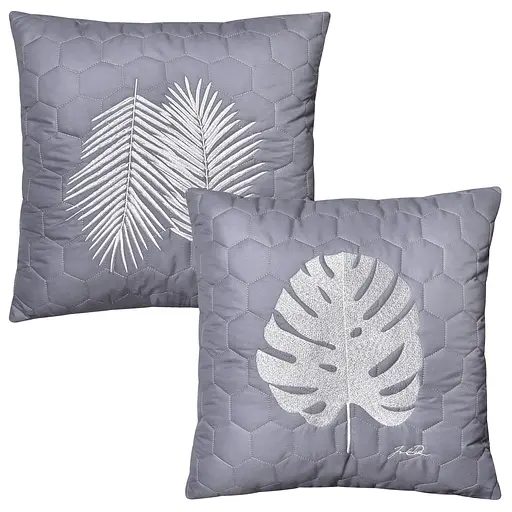 Набор декоративных подушек Ideia Листья Папоротника и Монстера 50х50 см (8-35961)