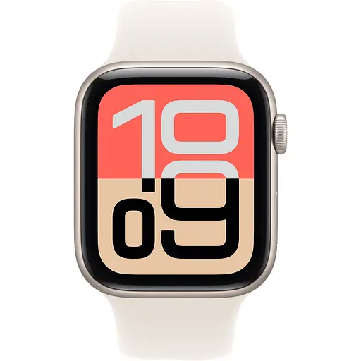 Смарт-часы Apple Watch SE 3 GPS 44 мм Starlight Aluminum Case with Starlight Sport Band M/L (MEHJ4) [145278] - фото 2