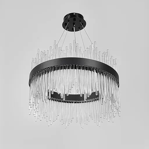 Розкішна люстра COLISEUM BLACK Ø 50 см | Арт. J 881-500 BK | Line F - фото 9