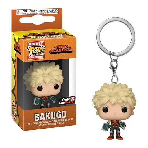 Фігурка-брелок Бакуго Моя Геройська Академія My Hero Academia Bakugo 4см FP KC MHA B 4 - фото 1