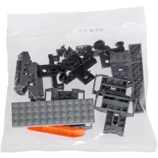 Конструктор Zipp Toys Поезд DF5 1391 с рельсами, красный - фото 10