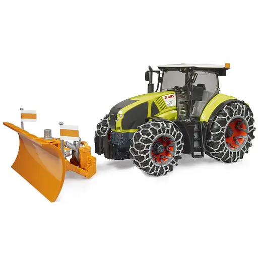 Машинка Bruder Трактор для прибирання снігу Claas Axion 950 (03018) - фото 5