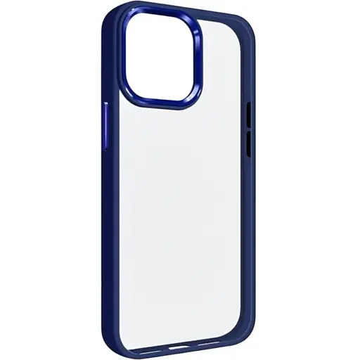 Чехол-накладка DK для Apple iPhone 12 Pro Max Composite Metal Edge (blue)