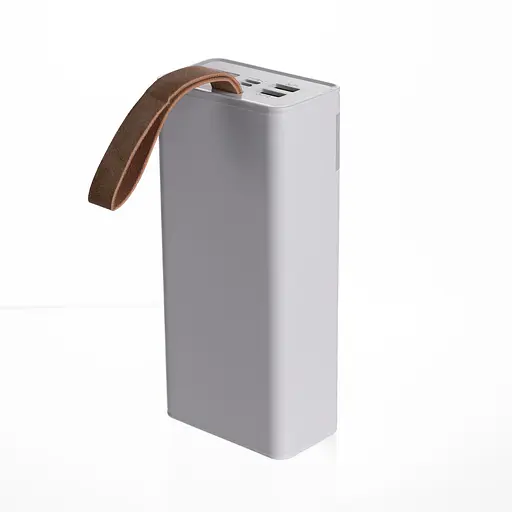 Повербанк 30000 mAh с быстрой зарядкой и фонариком 22.5 Вт powerbank зарядка для телефона гаджетов Белый ZoroxHP-N50 - фото 3