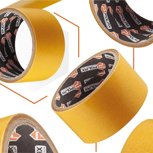 Скотч двухсторонний Polax клейкая лента на полипропиленовой основе 50 мм х 5 м (101-001) - фото 3