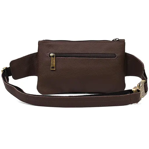 Шкіряна бананка Tarwa 24х15х3 см sum0025669 - фото 4