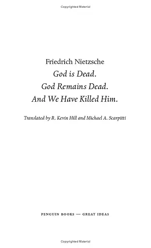 God is Dead. God Remains Dead. And We Have Killed Him - фото 3