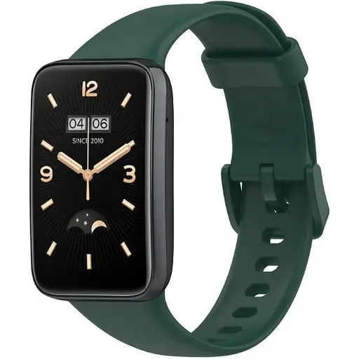 Ремешок DK для Xiaomi Mi Band 7 Pro Silicone Sport Band Classic (green) - фото 2