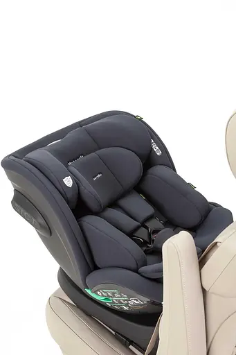 Автокрісло Carrello Meteorit CRL-16001 Carbon Grey з поворотом, опорною стійкою - фото 5