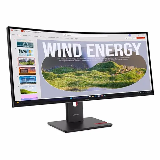 Монитор 34" Lenovo T34WD-40 Curved UWQHD VA 120Hz (64AEGAT1UA) - фото 5