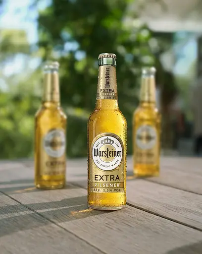 Уцінка. Пиво Warsteiner Extra світле 2.5% 0.33 л  - фото 4