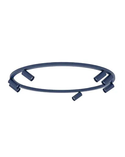 Люстра Nowodvorski 11947 Fourty Round GU10 R35 7x10W IP20 синяя - фото 5