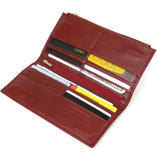 Жіночий шкіряний гаманець ST Leather 19х9.5х1.5 см acs0018192 - фото 3