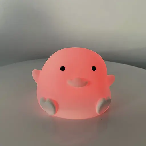 Силиконовый детский ночник "цыпленок" - фото 8