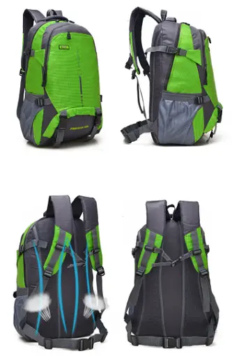 Рюкзак туристический Сhenxing СР-1033-6 45л (Зеленый) - фото 6