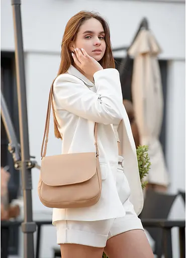 Сумка женская Sambag Rose BZN бежевый 20 х 24 х 7 см (94000026) - фото 3