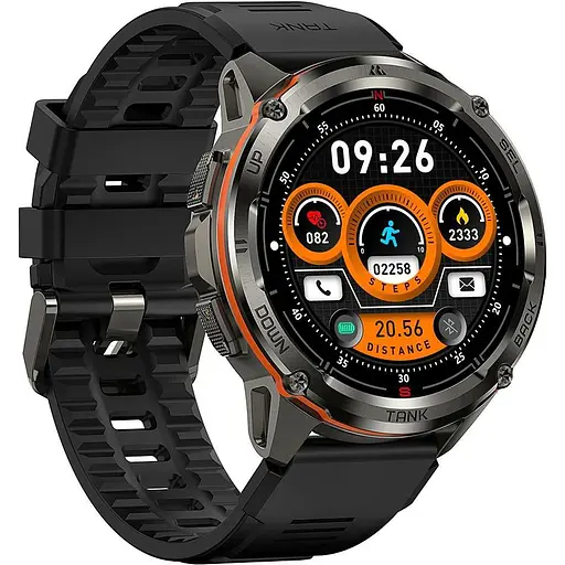 Смарт-годинник Kospet Smart watch Tank T3 Ultra Black Special Edition - фото 4