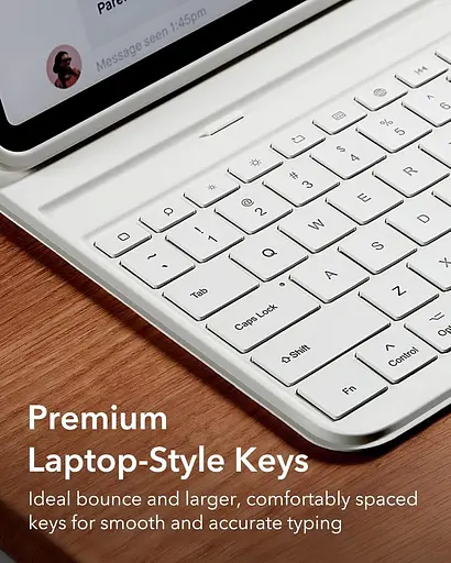 Чохол із клавіатурою ESR для iPad Pro 11 дюймів (1ª, 2ª, 3ª, 4ª покоління) та iPad Air (4ªª, 5ª покоління), знімний магнітний - фото 9