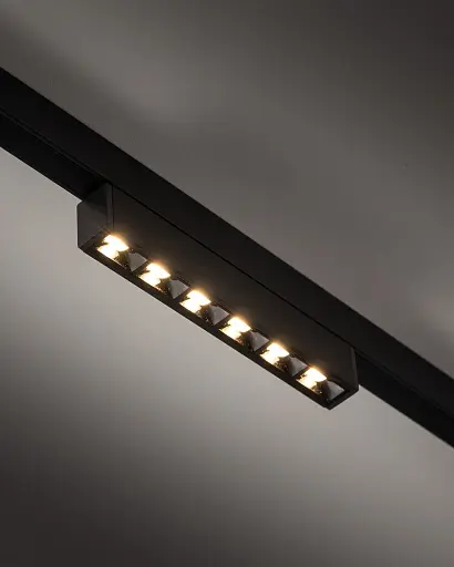 Магнитный трековый светильник Nowodvorski 11718 NANO-LVM Focus Out LED 1x5W 3000K 290Lm IP20 черный - фото 3