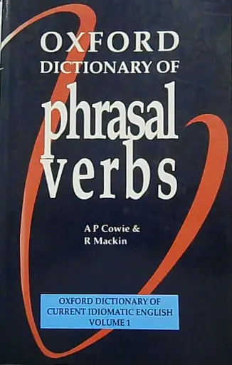Oxford Dictionary of Phrasal Verbs