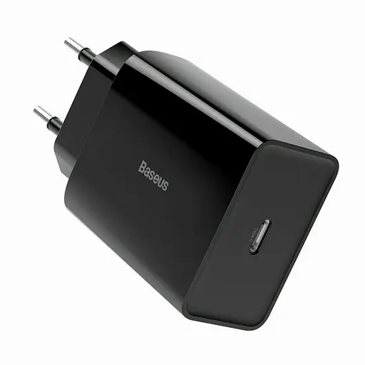 Зарядное устройство для Baseus Speed ​​Mini Quick Charger 1C 20 W EU CCFS-SN01 черный - фото 1